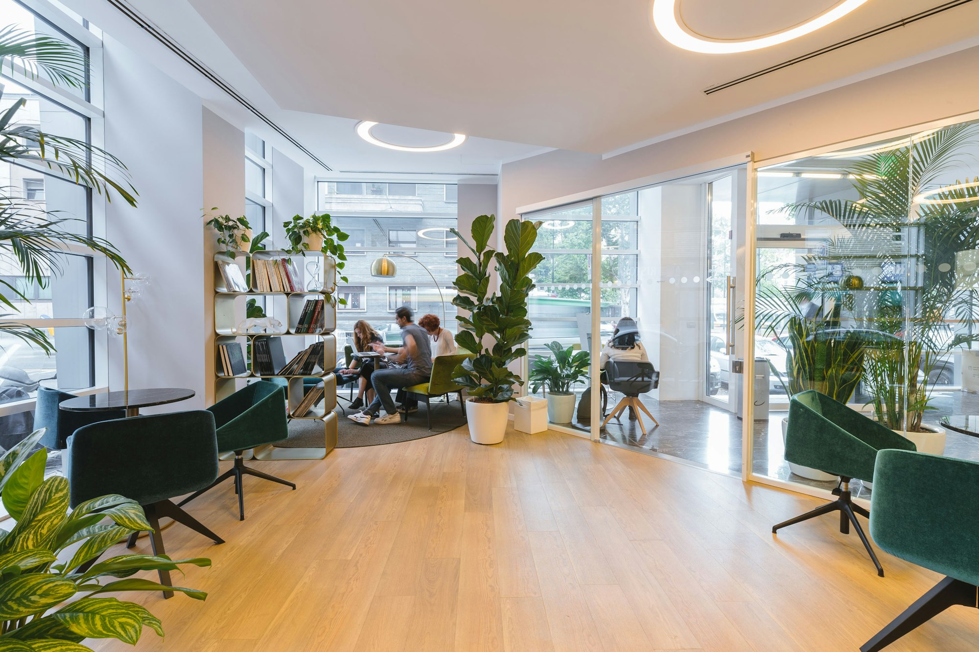 Bureaux entretenus lors d'un nettoyage régulier par Cristal Pro